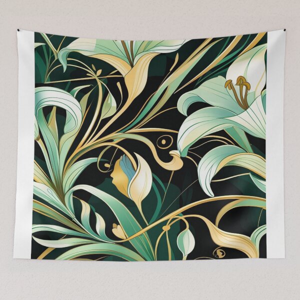 Item preview, Green leaf patterns, planting, and plants designed and sold by saly55887.