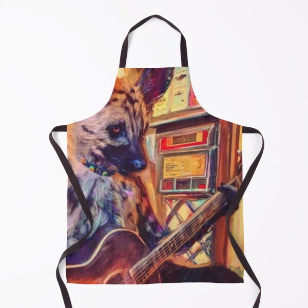 Item preview, Wild Dog Guitar Jam – Ilustración artística designed and sold by TreatLLC.