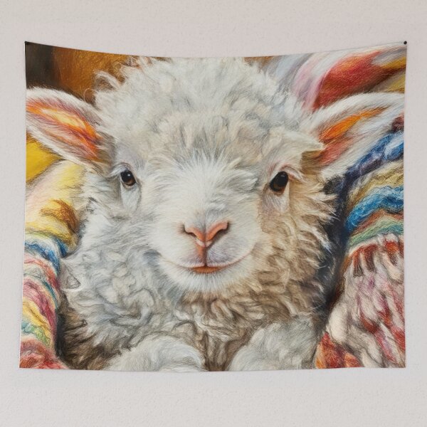 Item preview, Sheep in winter | animal decor designed and sold by NathBros.