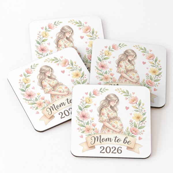 Item preview, Mom To Be 2026 Baby Reveal Artwork designed and sold by LunaticDream.