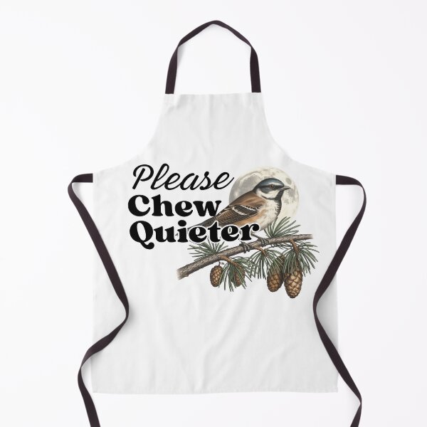 Item preview, Please Chew Quiet Christmas Funny designed and sold by ZACK ART.