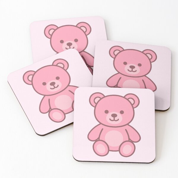 Item preview, Cute Coquette Bear – Soft Girl Pink Vector Illustration designed and sold by jugglingelephant.