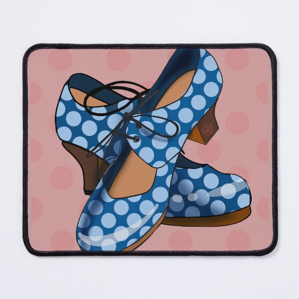 Item preview, My blue flamenco shoes designed and sold by Dancesevillanas.