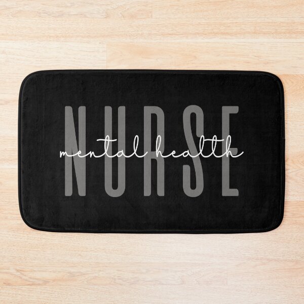 Item preview, Minimalist Mental Health Nurse Typography designed and sold by JRRTs.