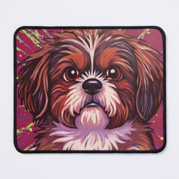 Item preview, Fur and Feeling - Brown Shih Tzu designed and sold by CleverCulture.