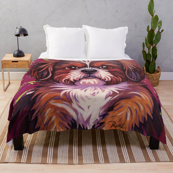 Item preview, Fur and Feeling - Brown Shih Tzu  designed and sold by CleverCulture.