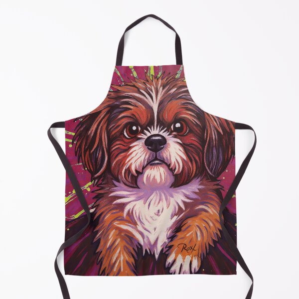 Item preview, Fur and Feeling - Brown Shih Tzu  designed and sold by CleverCulture.