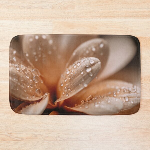 Item preview, Close up view of a flower with drops designed and sold by anytka.