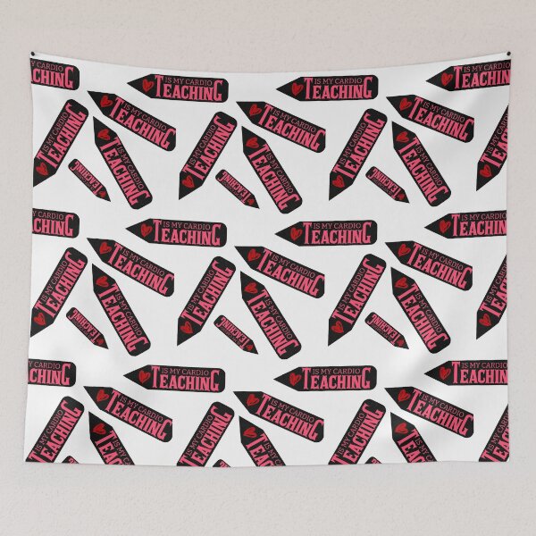 Item preview, Teaching Is My Cardio – Funny Teacher Quote Gift for Professors, Students & Education Lovers designed and sold by karibov.
