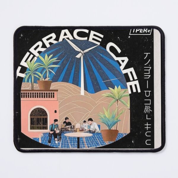 Item preview, Solarpunk: Terrace Cafe with Wind Power designed and sold by Raw-Ink.