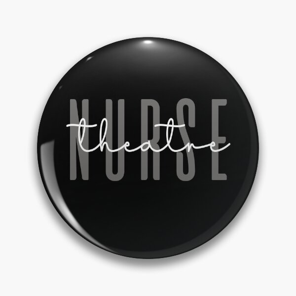 Item preview, Minimalist Theatre Nurse Typography designed and sold by JRRTs.