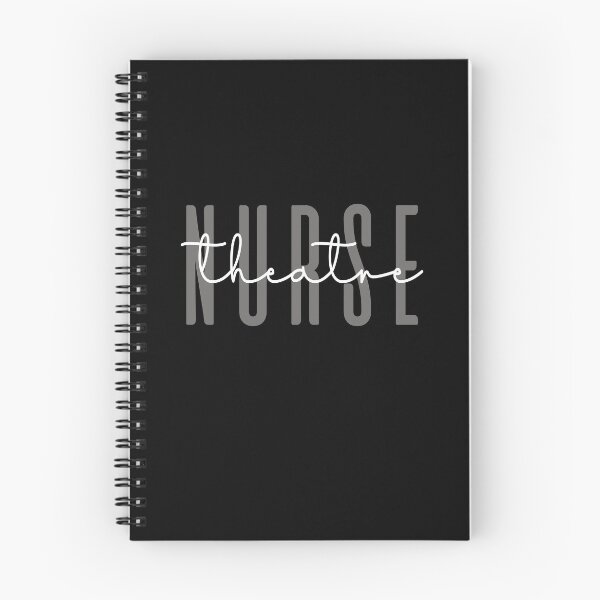 Item preview, Minimalist Theatre Nurse Typography designed and sold by JRRTs.