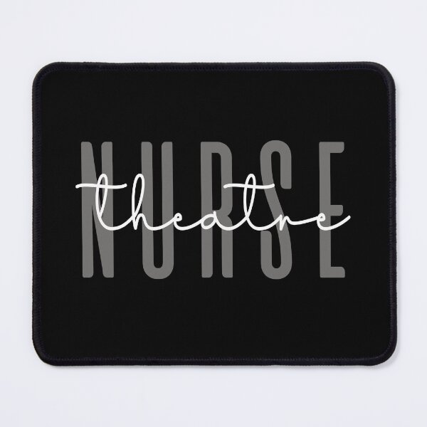 Item preview, Minimalist Theatre Nurse Typography designed and sold by JRRTs.