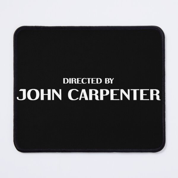 Item preview, Directed by John Carpenter designed and sold by remerasnerdas.