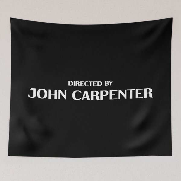 Item preview, Directed by John Carpenter designed and sold by remerasnerdas.