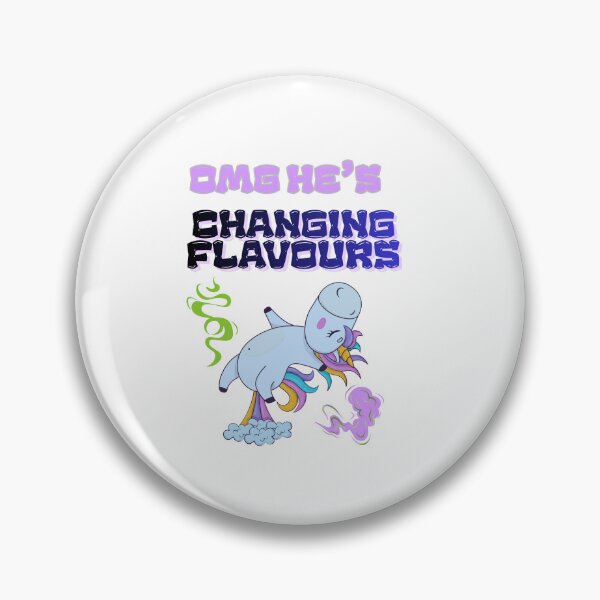 Item preview, Funny Unicorn Changing Flavours Meme quirky Design designed and sold by SloganSauce.