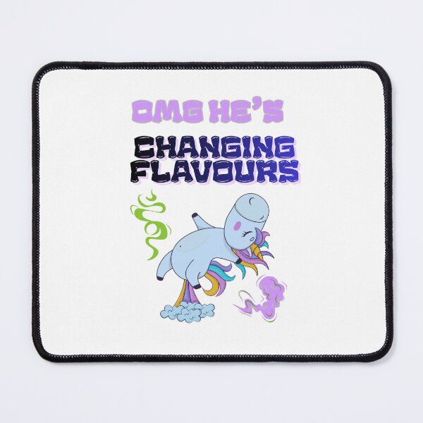 Item preview, Funny Unicorn Changing Flavours Meme quirky Design designed and sold by SloganSauce.