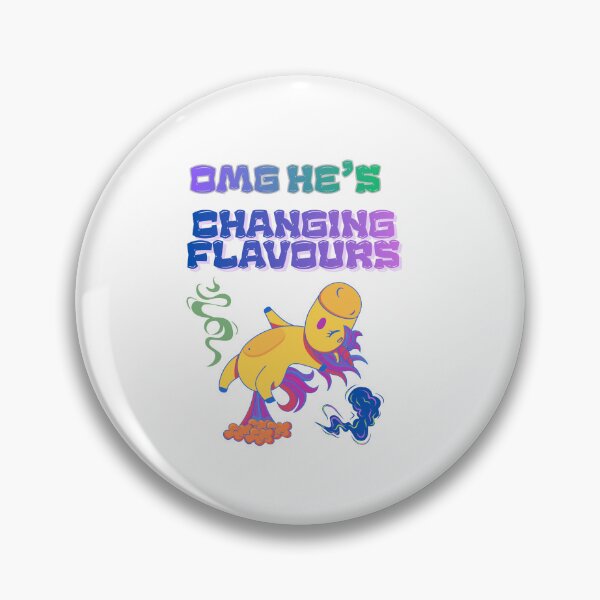 Item preview, Funny Unicorn Changing Flavours Meme rainbow unicorn Design designed and sold by SloganSauce.