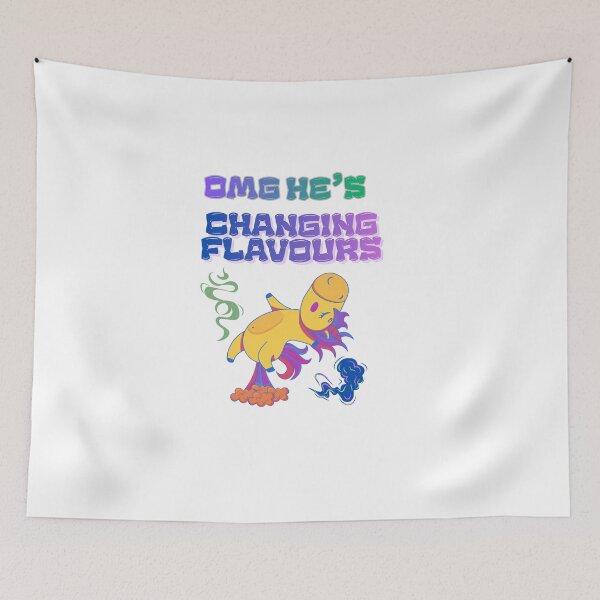 Item preview, Funny Unicorn Changing Flavours Meme rainbow unicorn Design designed and sold by SloganSauce.