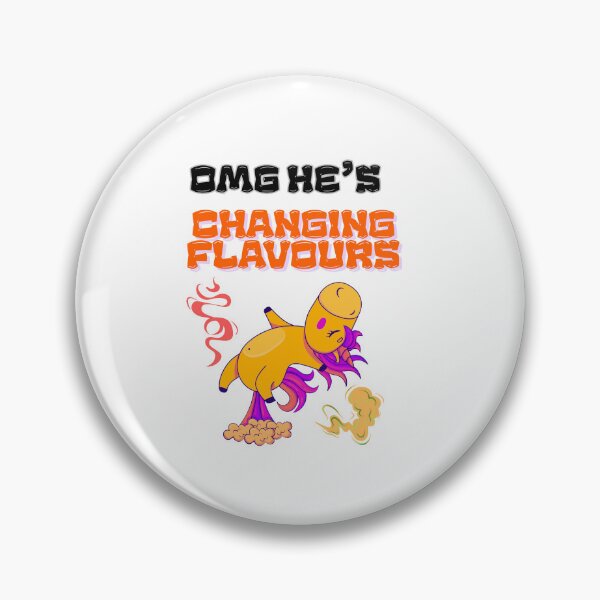 Item preview, Funny Unicorn Changing Flavours Meme farting unicorn Design designed and sold by SloganSauce.