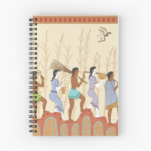 Aperçu de l'œuvre Mythes minoens : La Moisson créée et vendue par Threads of Magic by Laura Perry.