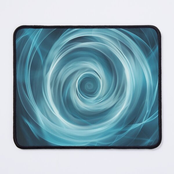 Item preview, Hyperfocus Pulse — Blue Energy Abstract designed and sold by LunaPoster.