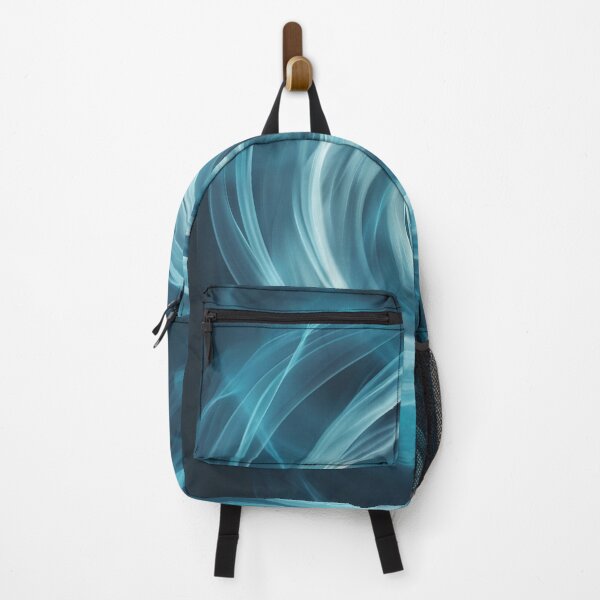 Item preview, Hyperfocus Pulse — Blue Energy Abstract designed and sold by LunaPoster.