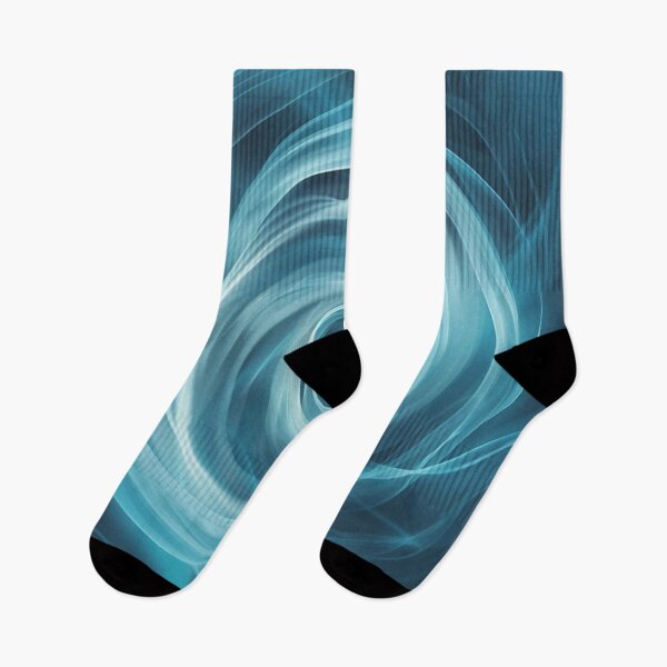 Item preview, Hyperfocus Pulse — Blue Energy Abstract designed and sold by LunaPoster.