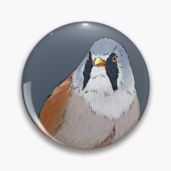 Item preview, Bearded Reedling designed and sold by Luzeilustración.