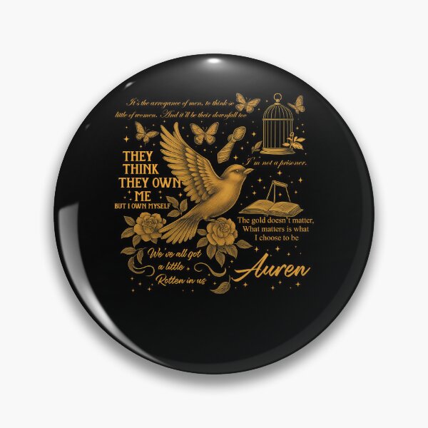 Item preview, Bird And Quotes In Fantasy Book Series designed and sold by Venum-Kai.