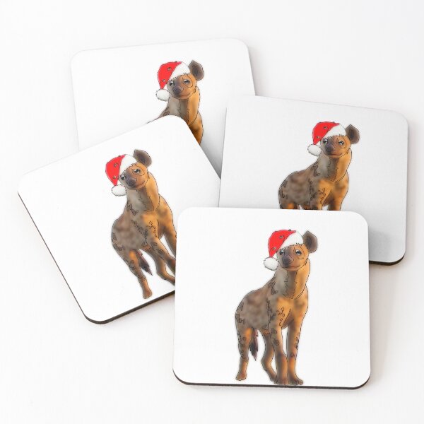 Item preview, Hyena in a Santa Hat  - animalzinhats designed and sold by Ashley’sAnimalz.