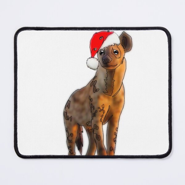 Item preview, Hyena in a Santa Hat - animalzinhats designed and sold by Ashley’sAnimalz.