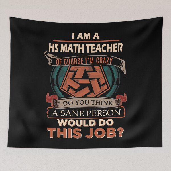 Item preview, Hs Math Teacher designed and sold by ginawilliams39.