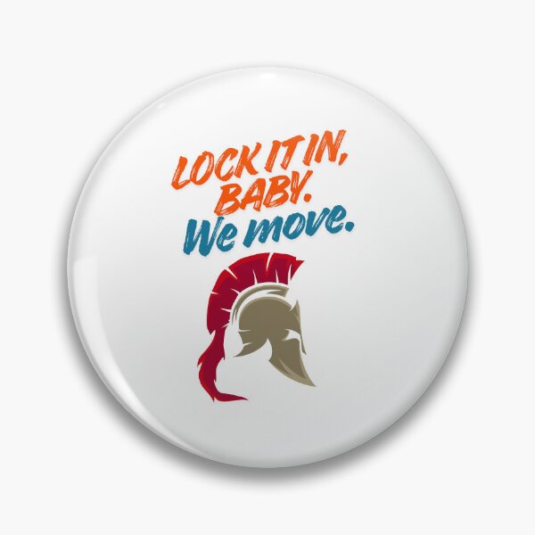 Item preview, Spartan “Lock It In” Motivational Design designed and sold by SloganSauce.