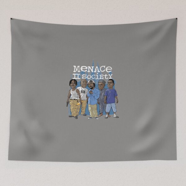 Item preview, MENACE-2-SOCIETY-T-SHIRT designed and sold by KrystianCwikli.