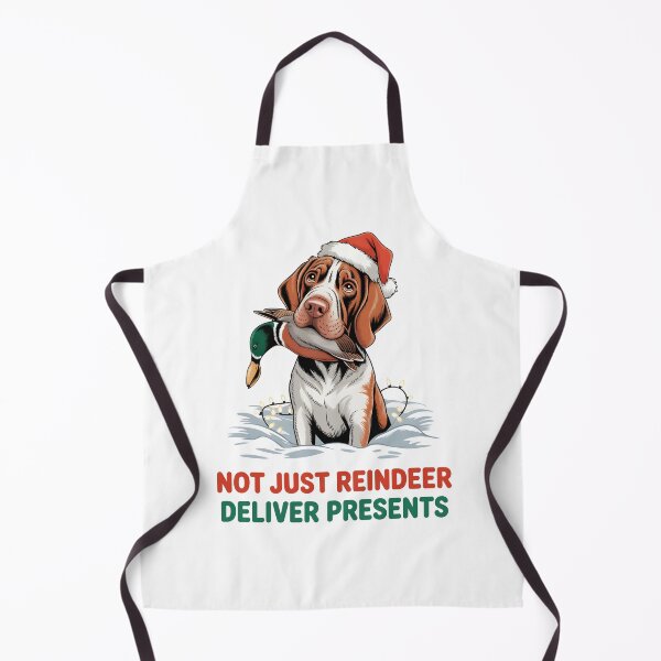 Item preview, Not Just Reindeer Deliver Presents Funny Bracco Italiano Christmas Gift designed and sold by Slaw-Creation.