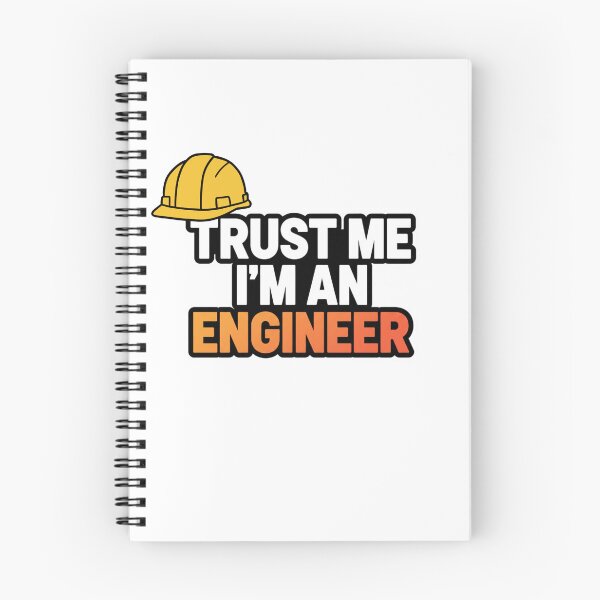 Item preview, Trust Me I’m an Engineer – Hard Hat Funny Engineering Sticker designed and sold by loccotown168.