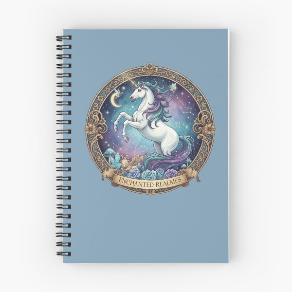 Item preview, enchanted realmes unicorn t-shirt designed and sold by TheHappyHaul.