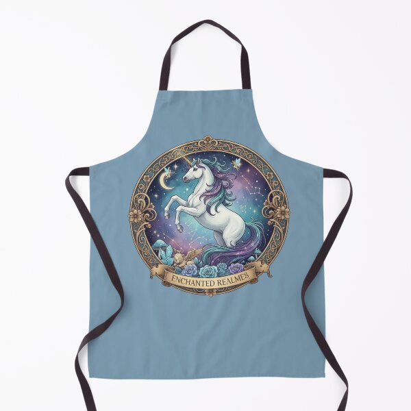 Item preview, enchanted realmes unicorn t-shirt designed and sold by TheHappyHaul.
