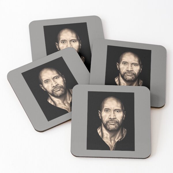 Item preview, MEN-FUNNY-ART-DWAYNE-JOHNSON designed and sold by KrystianCwikli.
