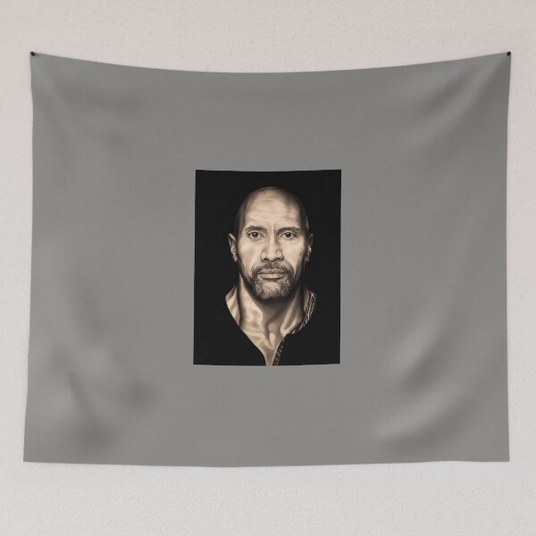 Item preview, MEN-FUNNY-ART-DWAYNE-JOHNSON designed and sold by KrystianCwikli.