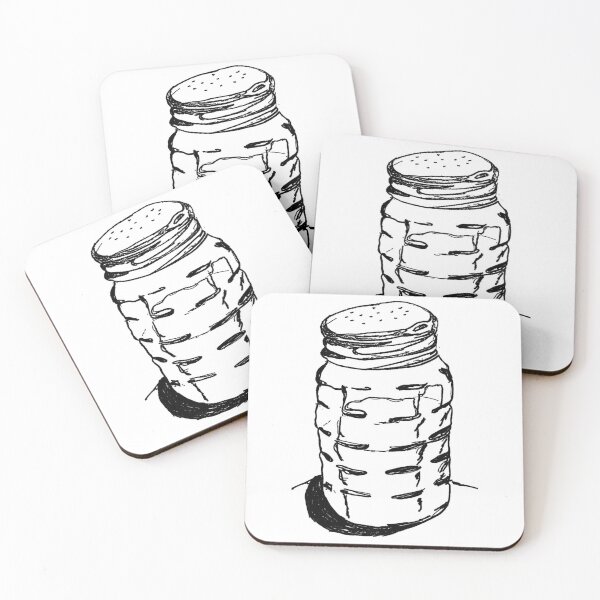 Item preview, Vintage Diner Salt Shaker Drawing designed and sold by EvenBonnier.