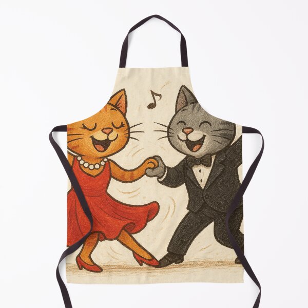 Item preview, Swing dancing with cats designed and sold by Mauswohn.