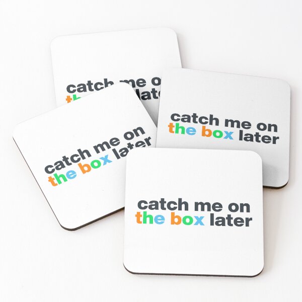 Item preview, Catch Me on the Box Later - Letterboxd Fan Design designed and sold by KORRASAMIQUEENS.