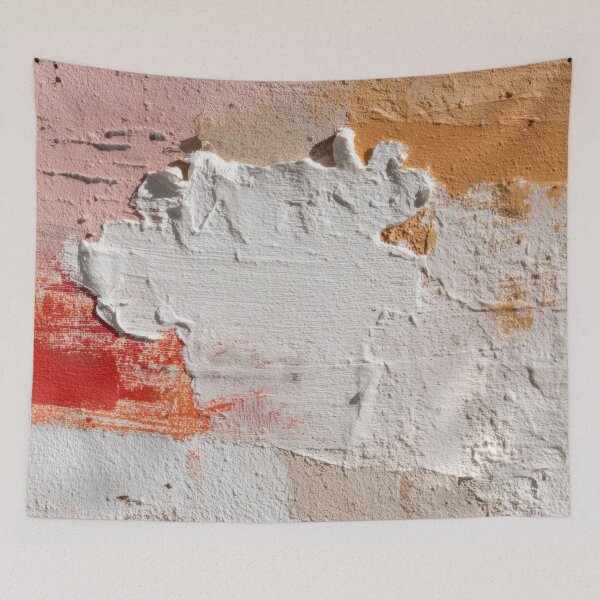 Item preview, Vibrant patches of paint on wall designed and sold by anytka.