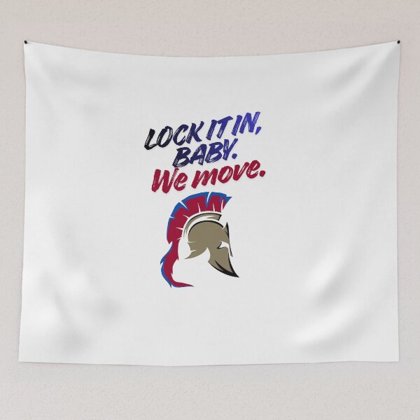 Item preview, Spartan “Lock It In” Motivational warrior quote designed and sold by SloganSauce.