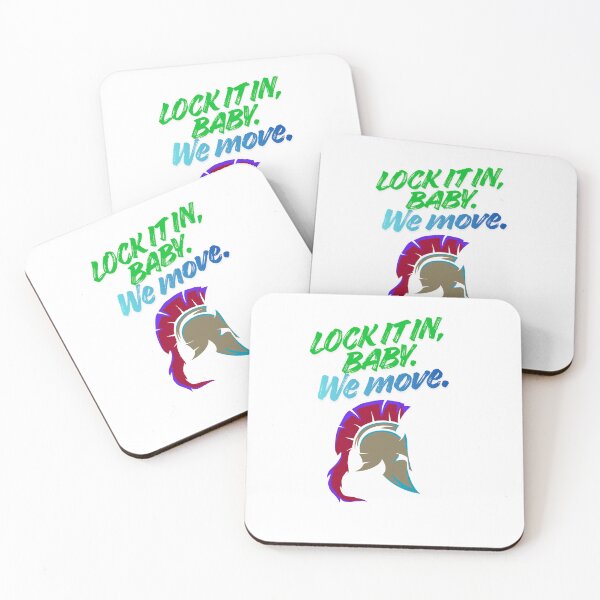 Item preview, Spartan “Lock It In” Motivational Design gaming quote designed and sold by SloganSauce.
