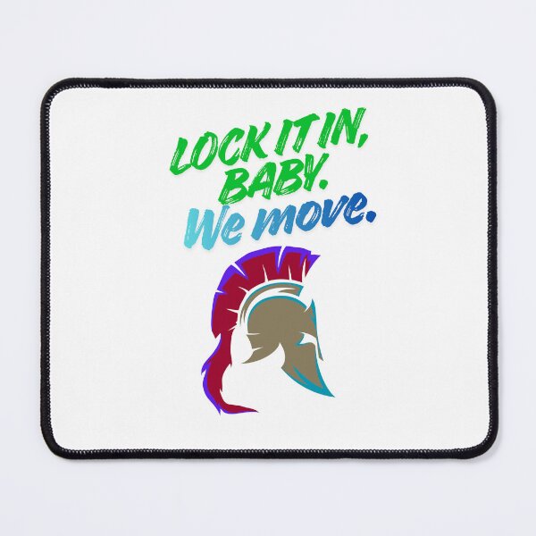 Item preview, Spartan “Lock It In” Motivational Design gaming quote designed and sold by SloganSauce.