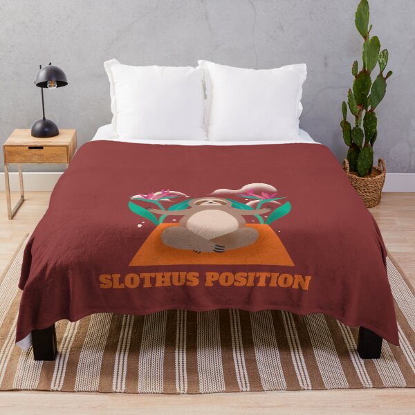 Item preview, SLOTHUS POSITION Sloth YOGA Edition designed and sold by JusTiceT-shirts.