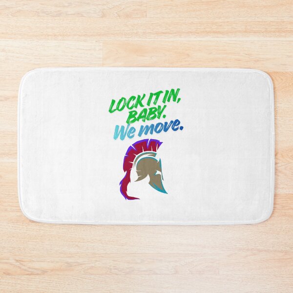 Item preview, Spartan “Lock It In” Motivational Design gaming quote designed and sold by SloganSauce.